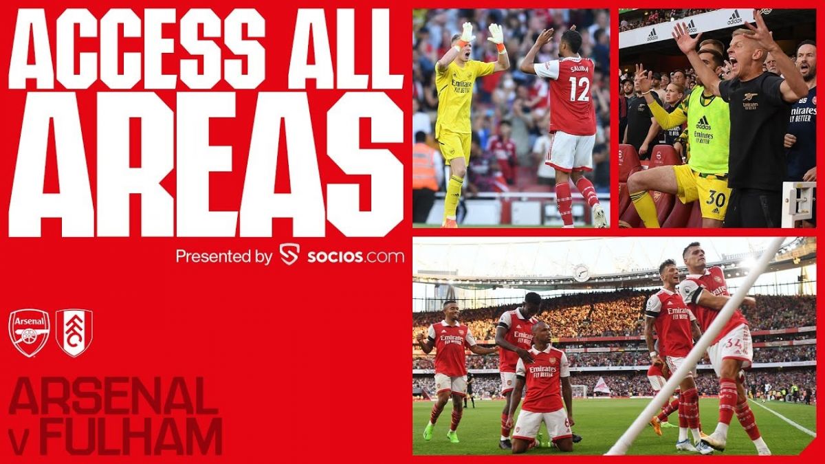 حواشی دیدار آرسنال 2-1 فولام از زاویه دوربین توپچی ها