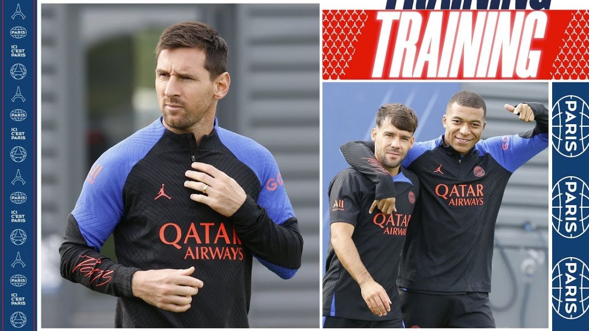 تمرین پاری سن ژرمن برای دیدار مقابل تولوز