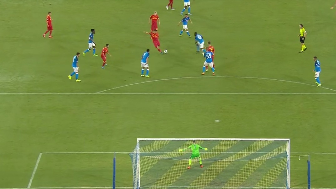 گل اول لچه به ناپولی (سوپرگل استثنایی و موشکی کولومبو)