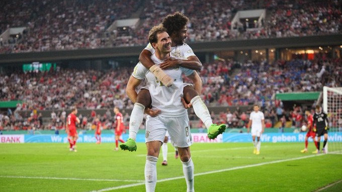 خلاصه بازی ویکتوریا کلن 0-5 بایرن مونیخ (جام حذفی)