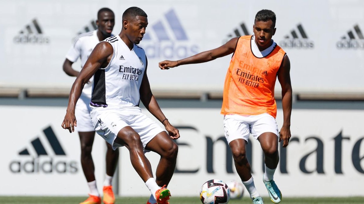 تمرین رئال مادرید پیش از تقابل با بتیس