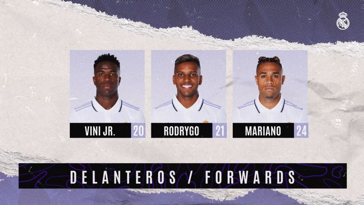 اسامی بازیکنان رئال مادرید برای تقابل با بتیس