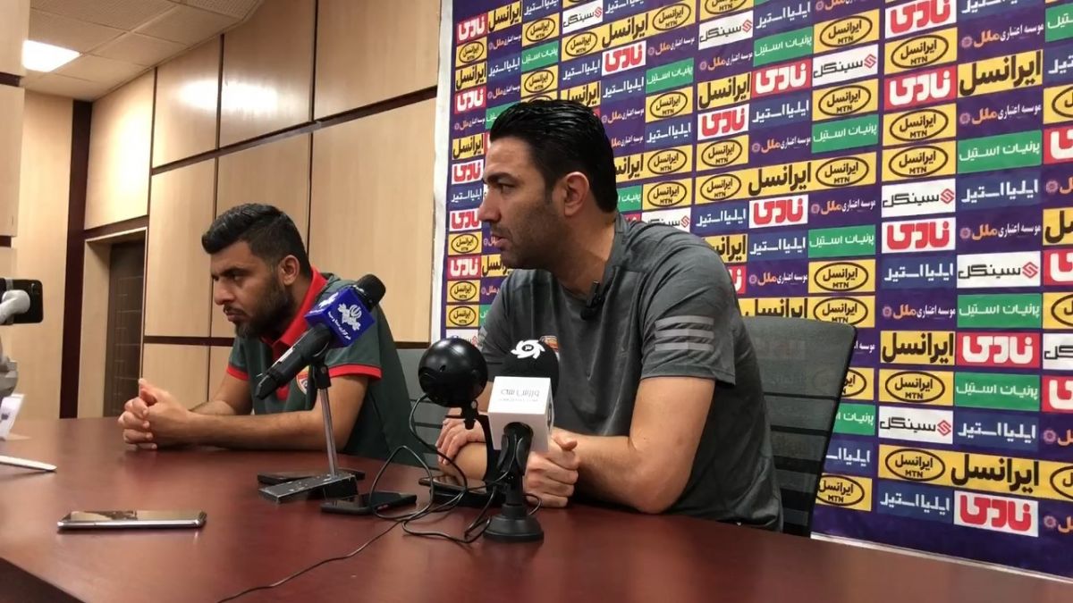 اختصاصی/ صحبتهای جواد نکونام در کنفرانس خبری قبل از بازی با مس رفسنجان