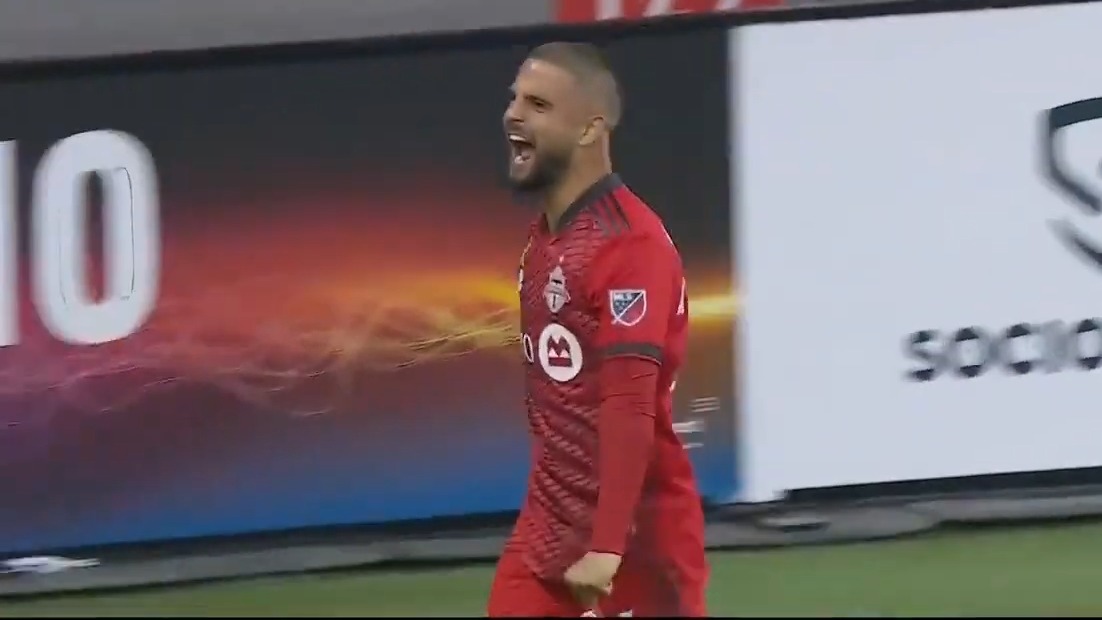 گل والی غافلگیرکننده اینسینیه در لیگ آمریکا با پاس برناردسکی