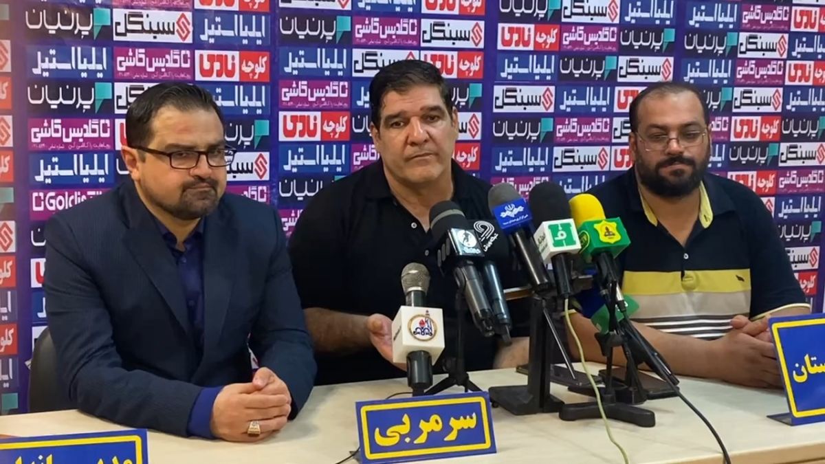 اختصاصی/ کنفرانس خبری بازی صنعت نفت آبادان 1-2 نفت مسجدسلیمان