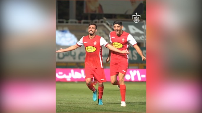 گل‌ها و اتفاقات بازی پرسپولیس و هوادار از نگاه دوربین باشگاه پرسپولیس