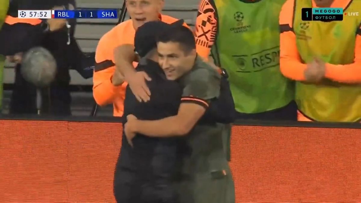 گل دوم شاختار به آربی لایپزیش (دبل اشود)