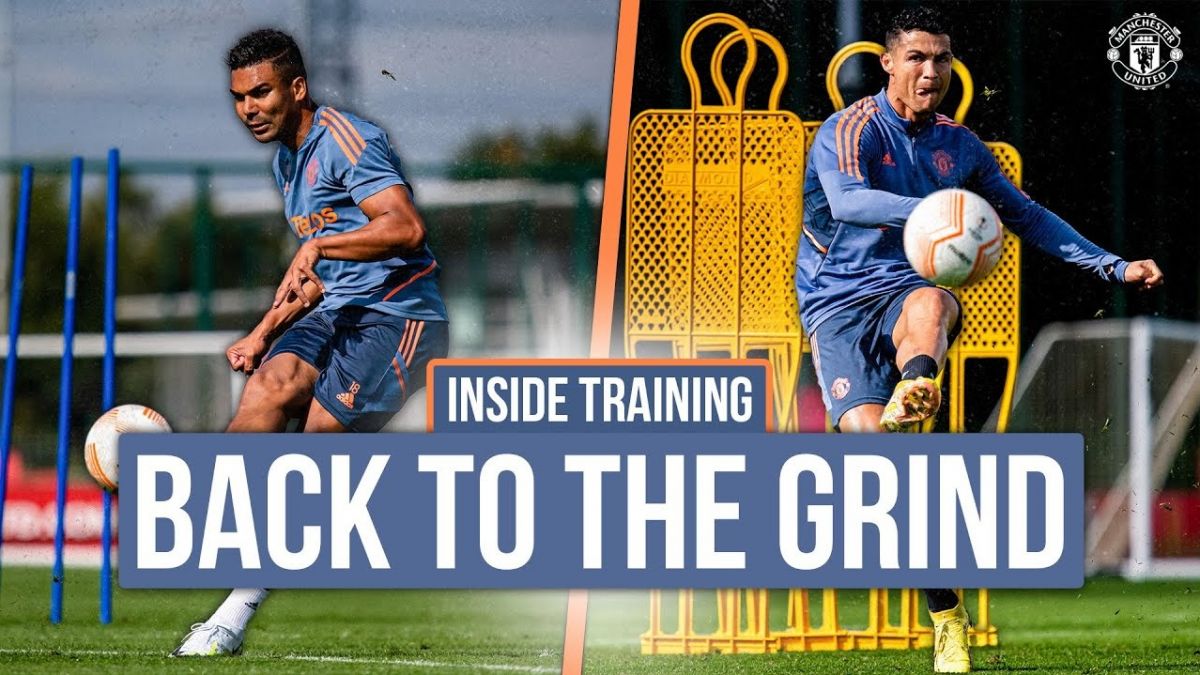 تمرین منچستریونایتد برای تقابل با سوسیداد در لیگ اروپا