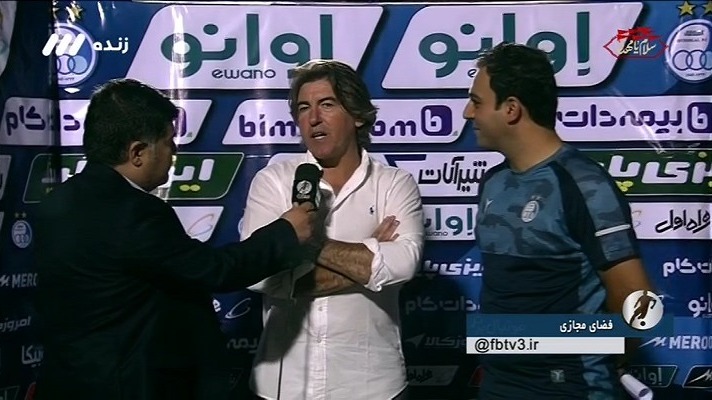 صحبت های ریکاردو ساپینتو بعد از پیروزی مقابل نساجی در استادیوم آزادی