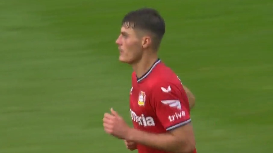 گل دوم بایرلورکوزن به هرتابرلین (شیک با دامی زیبای سردار آزمون)