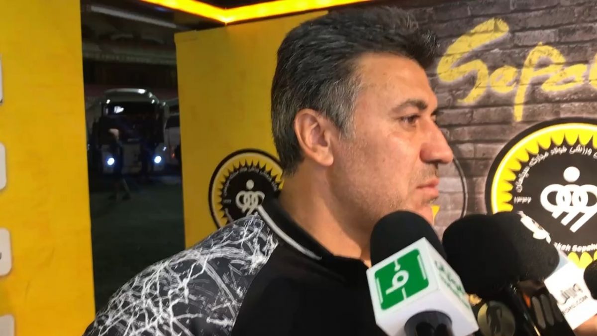 اختصاصی/ مصاحبه محمد نوازی مربی آلومینیوم اراک پس از تساوی مقابل سپاهان