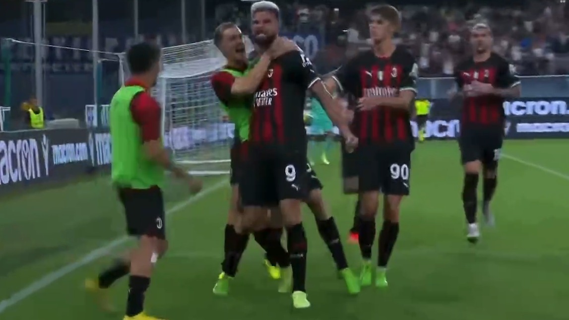 گل دوم میلان به سمپدوریا (ژیرو)