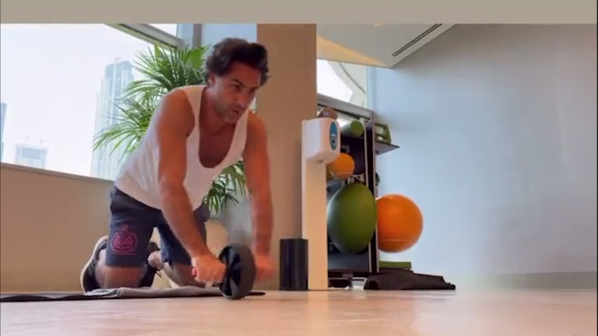 آمادگی جسمانی مجیدی سوژه رسانه های اماراتی