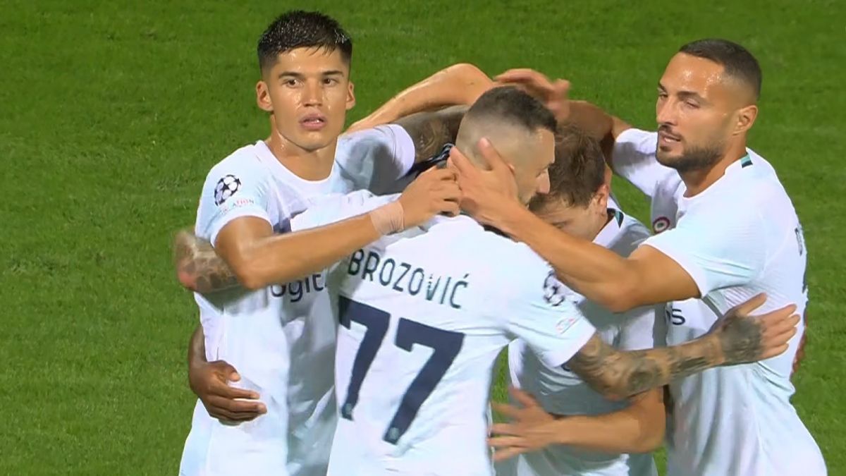 گل دوم اینتر به ویکتوریا پلژن (دومفریز)