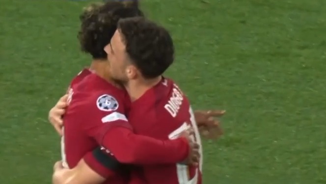 گل اول لیورپول به آژاکس (صلاح)