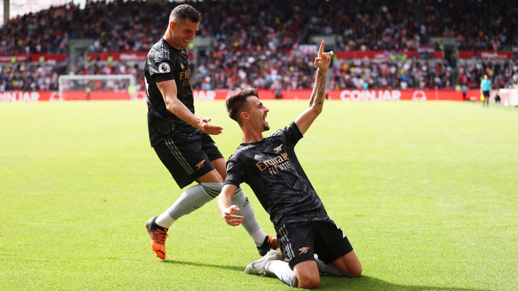 گل سوم آرسنال به برنتفورد (فابیو ویرا)