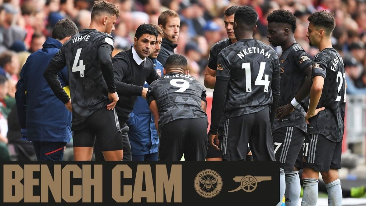 ری اکشن‌های آرتتا سرمربی آرسنال در روز برتری مقابل برنتفورد