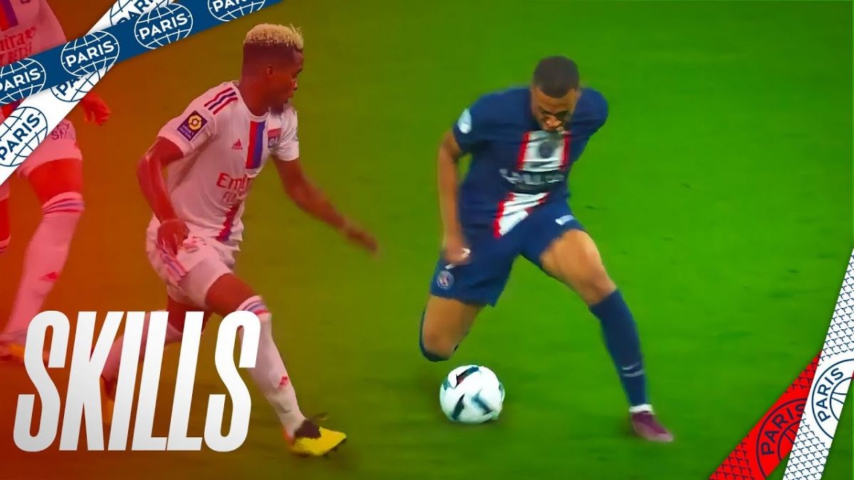 حرکات تکنیکی بازیکنان پاری سن ژرمن در مقابل لیون