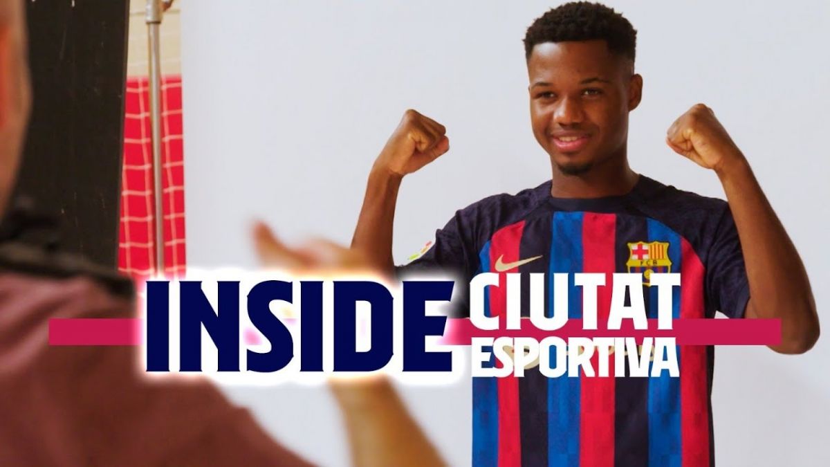 پشت صحنه عکاسی بازیکنان بارسلونا با لباس های جدید