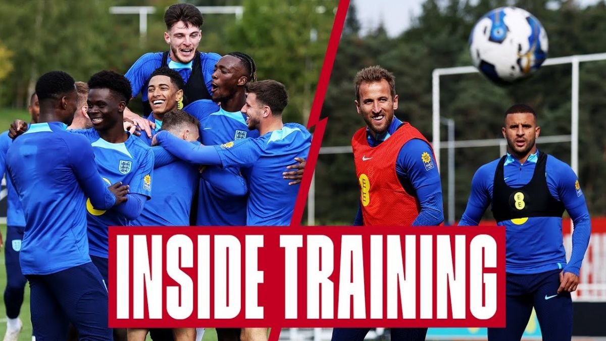 آخرین تمرین انگلیس برای تقابل با ایتالیا
