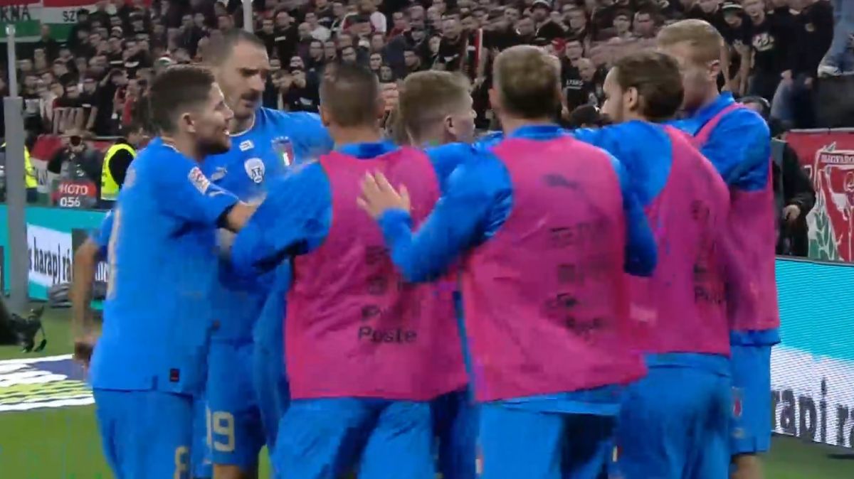 گل دوم ایتالیا به مجارستان (دی مارکو)