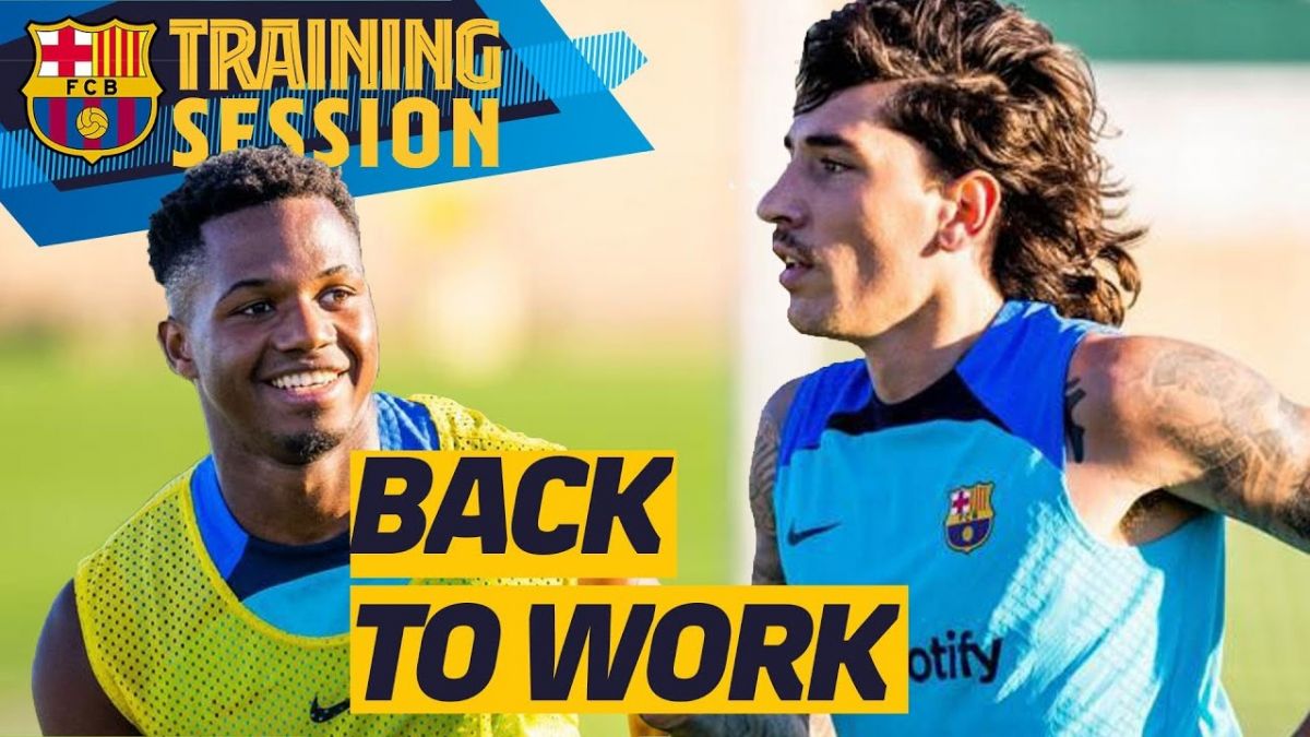 تمرین بارسلونا (4 مهر)