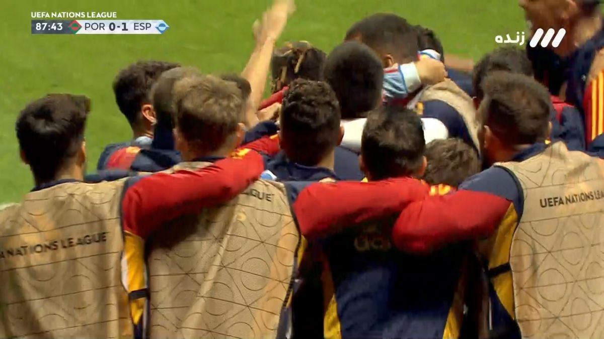 گل اول اسپانیا به پرتغال (موراتا دقیقه 88)