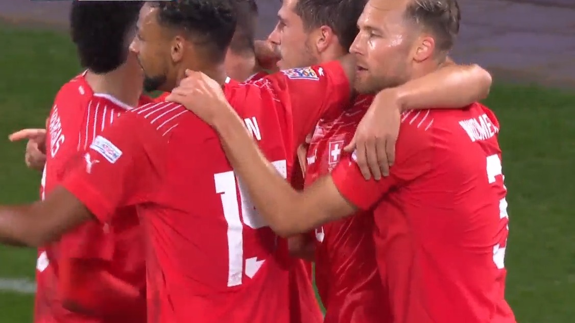 خلاصه بازی سوئیس 2-1 جمهوری چک