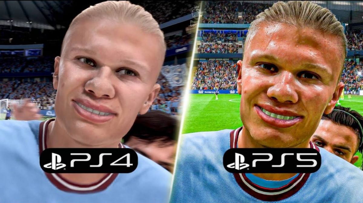 مقایسه گرافیگ FIFA 23 در ps5 و ps4