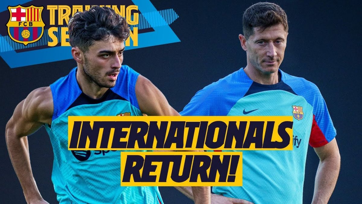 بازگشت ملی پوشان به تمرینات بارسلونا (7 مهر)