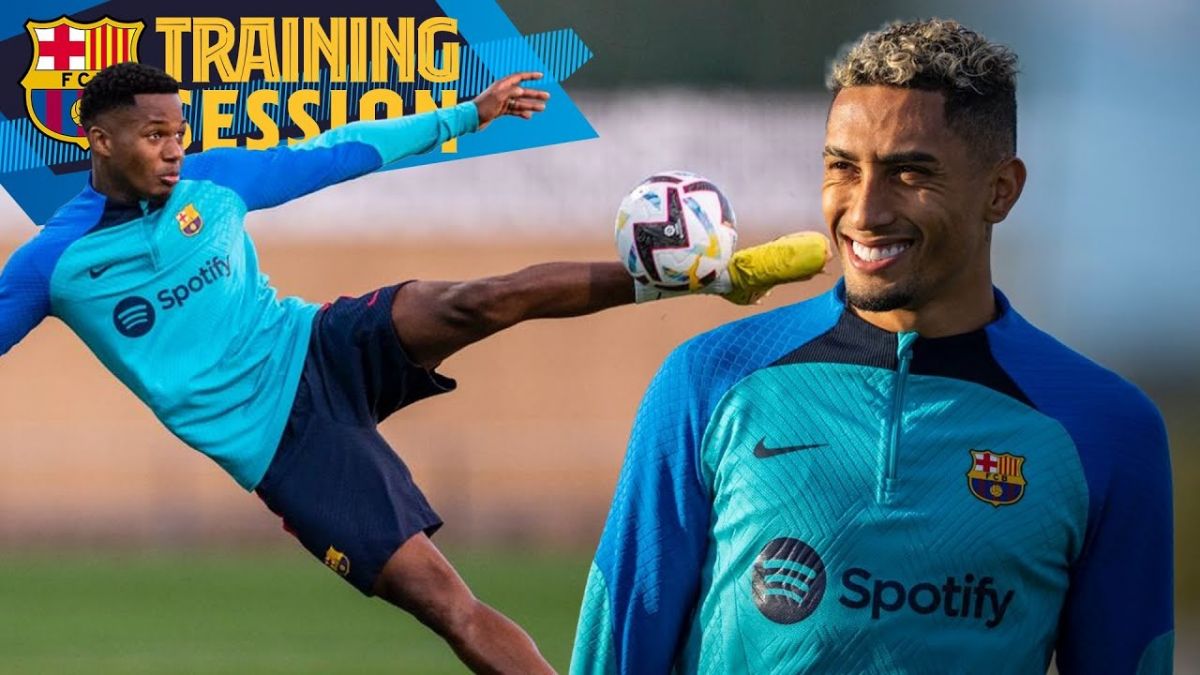 آخرین تمرین بارسلونا برای تقابل با مایورکا
