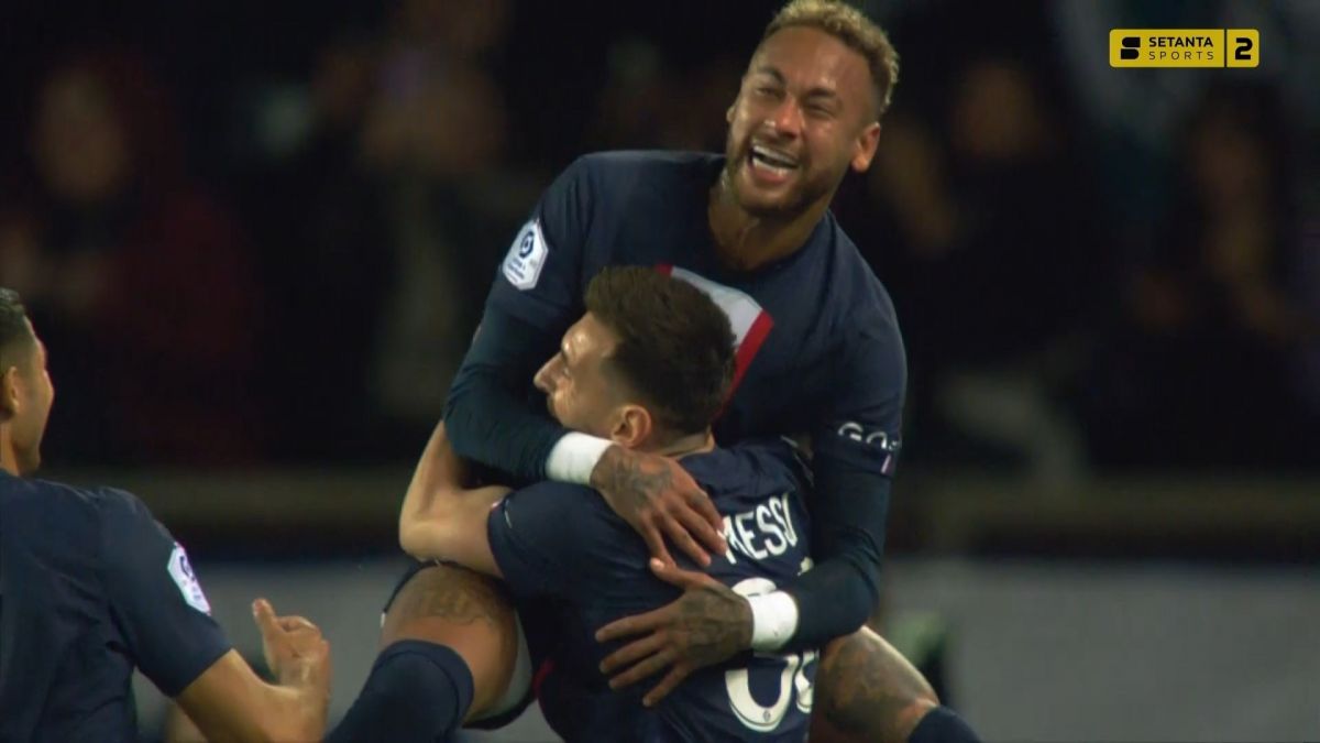 گل اول پاری سن ژرمن به نیس (ضربه ایستگاهی مسی)