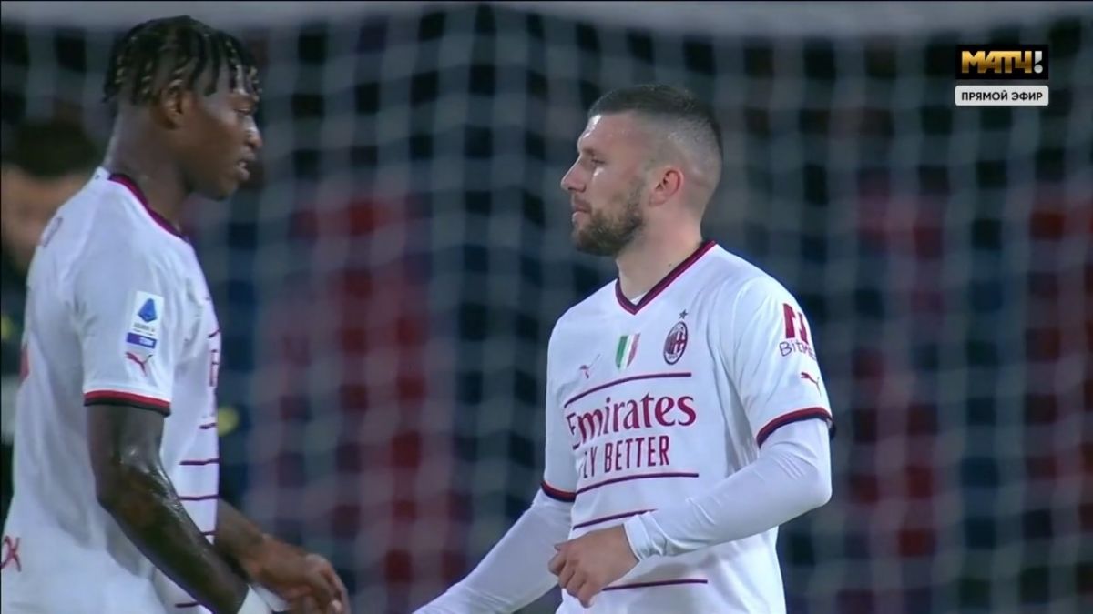 گل اول میلان به امپولی (آنته ربیچ)