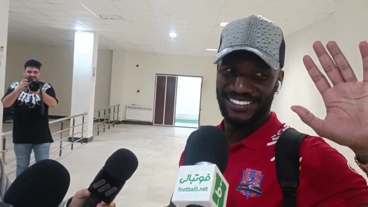 اختصاصی/ فارسی صحبت کردن آداما نیان بازیکن خارجی نساجی مازندران