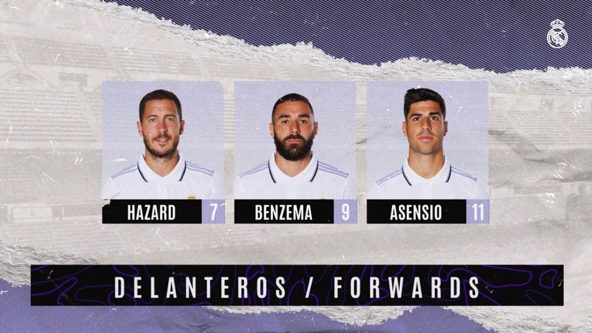 اسامی بازیکنان رئال مادرید برای تقابل با اوساسونا