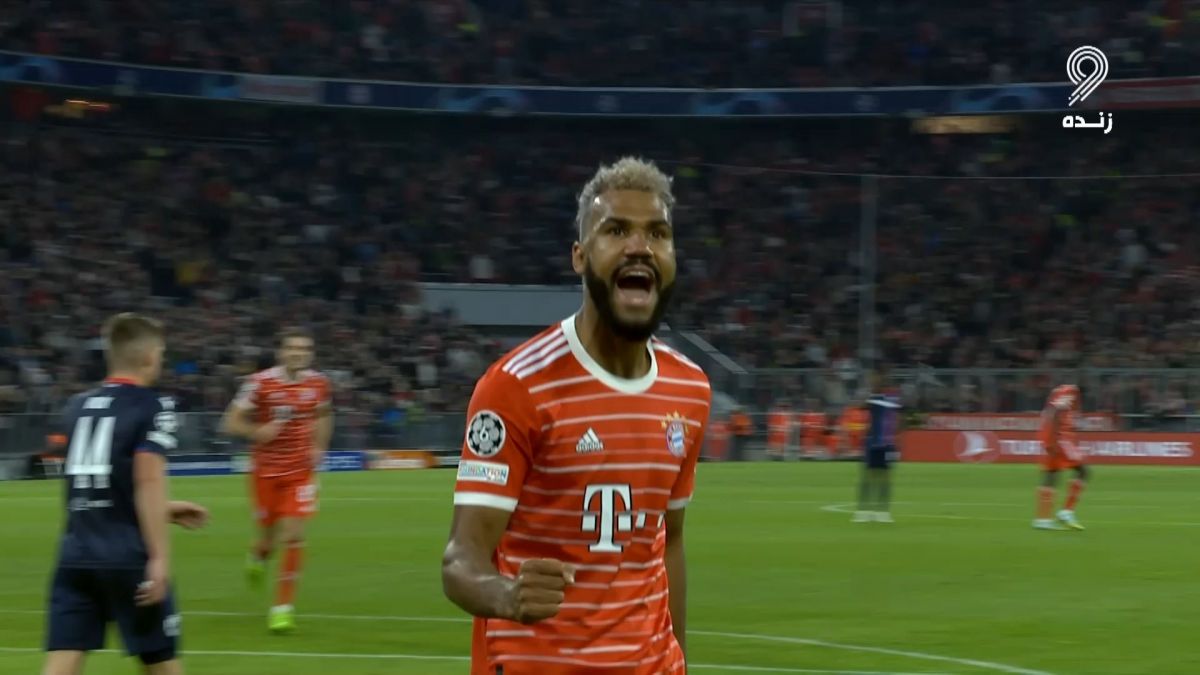 گل پنجم بایرن مونیخ به ویکتوریا پلزن (چوپو موتینگ)