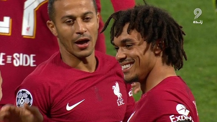 گل اول لیورپول به رنجرز (ضربه ایستگاهی آرنولد)