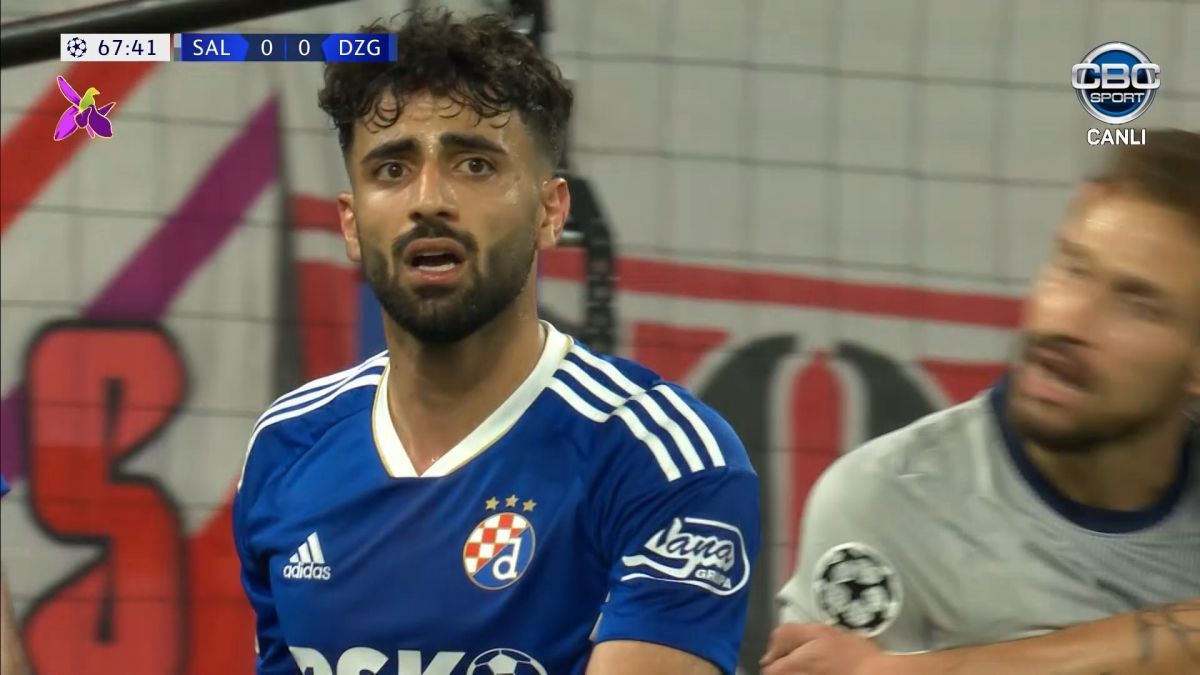 خطای صادق محرمی در درون محوطه جریمه و اعلام پنالتی برای سالزبورگ