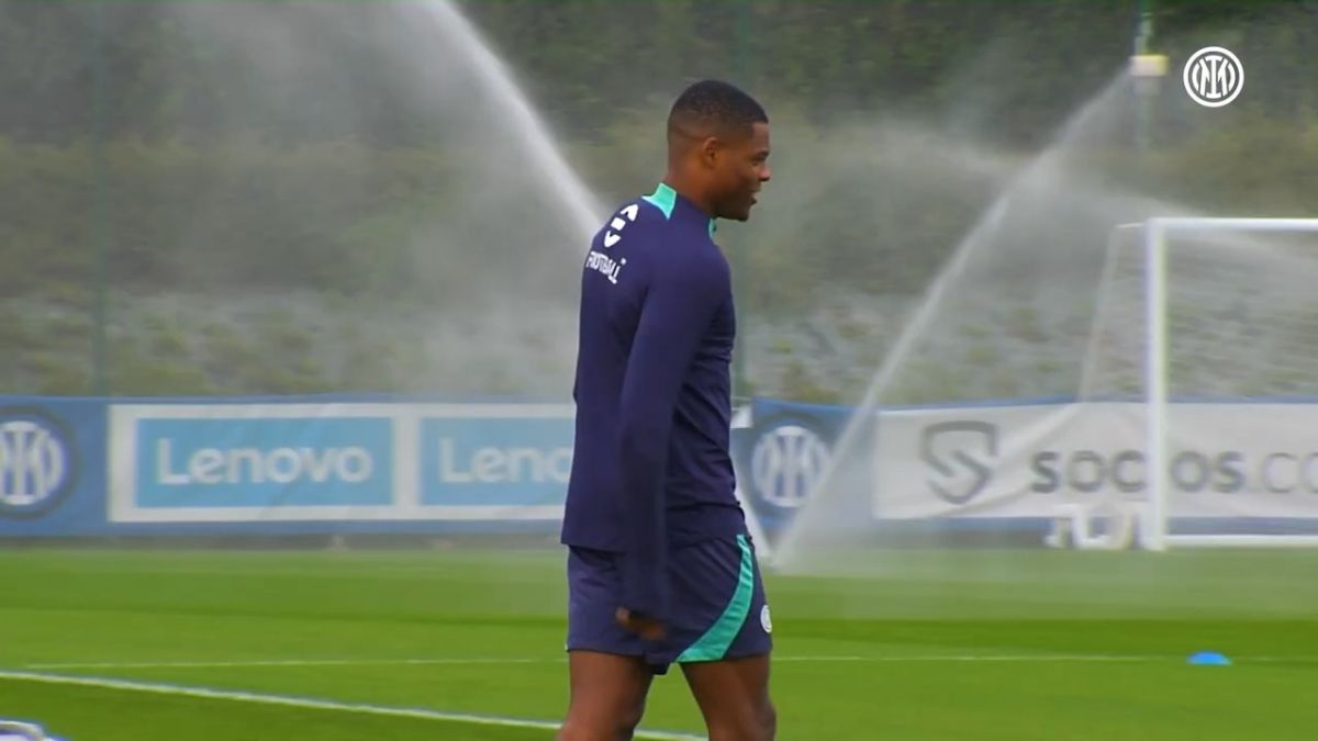 تمرین اینتر پس از برتری مقابل بارسلونا