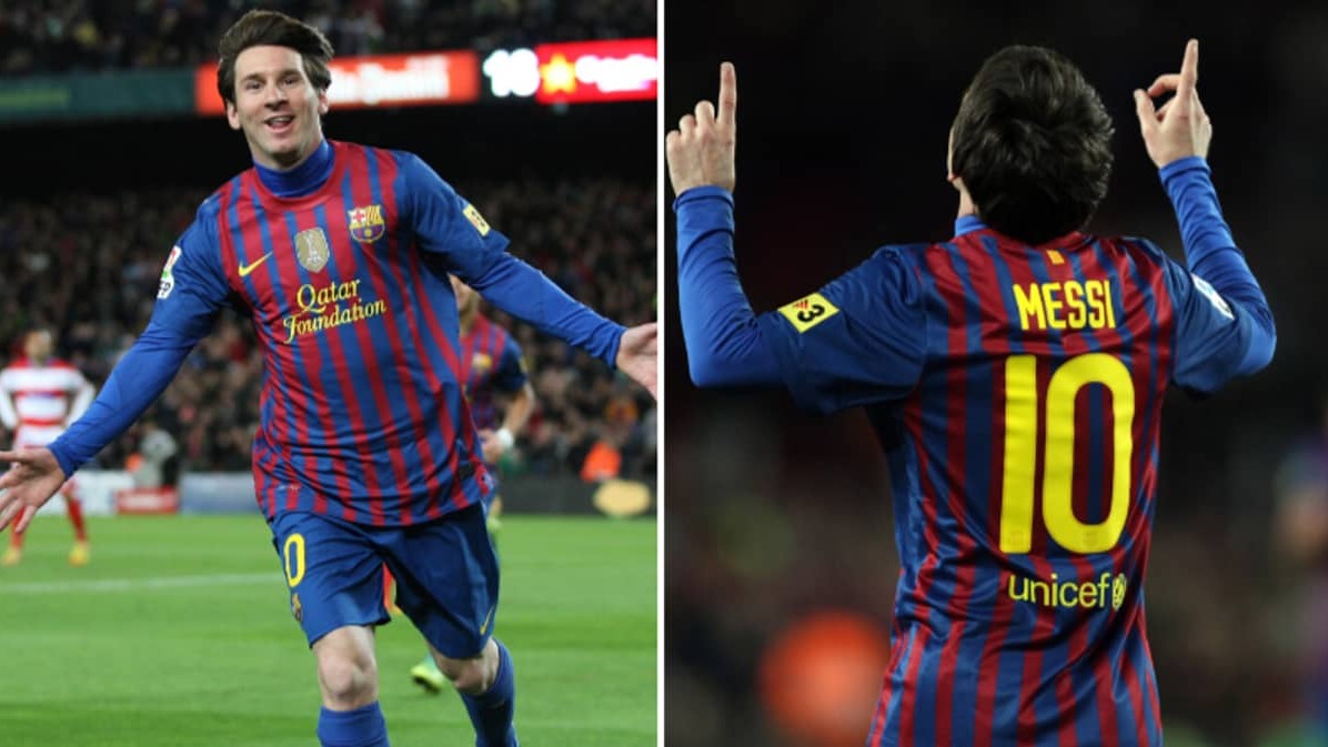 لیونل مسی و درخشش فراموش نشدنی در سال 2012