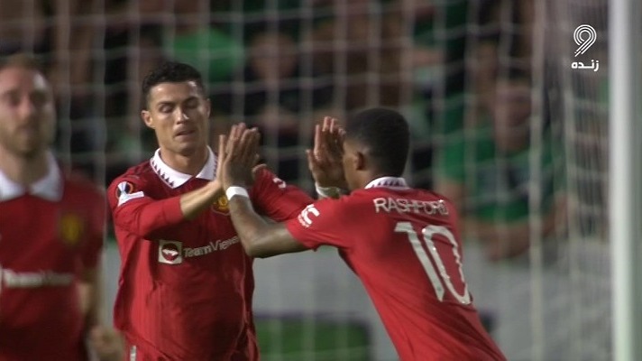 گل اول منچستریونایتد به اومونیا (مارکوس رشفورد)