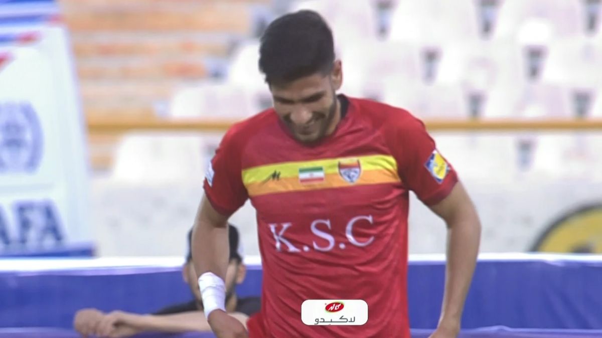 گل اول فولاد خوزستان به استقلال (علیاری)