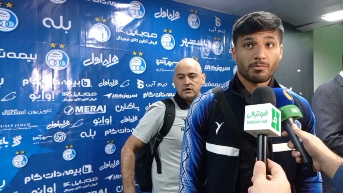 اختصاصی/ صحبتهای محمد محبی در پایان بازی استقلال و فولاد