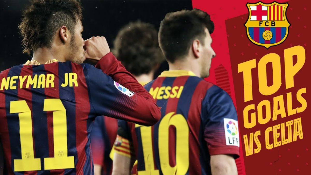 گلهای برتر بارسلونا مقابل سلتاویگو