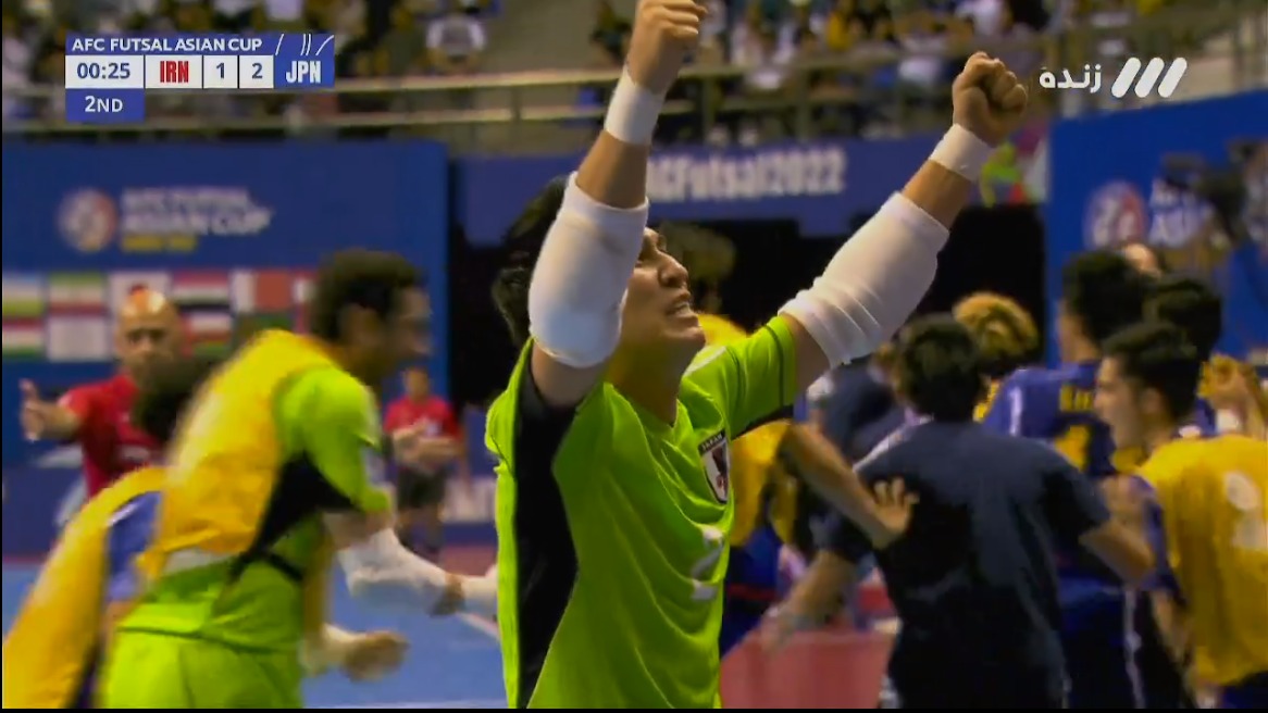 خلاصه بازی ایران 2-3 ژاپن (فینال فوتسال قهرمانی آسیا 2022)