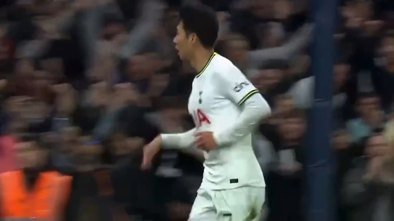 گل سوم تاتنهام به اینتراخت فرانکفورت (دبل سون با سوپرگل)