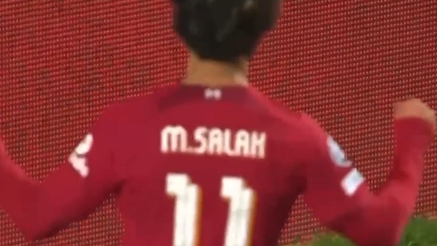 گل چهارم لیورپول به رنجرز (صلاح)