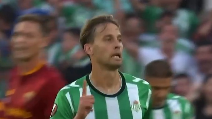 گل اول رئال بتیس به رم (کانالس)