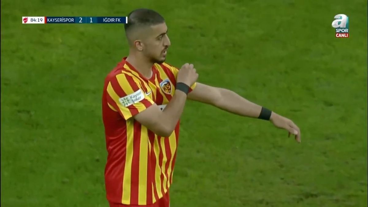 گل دوم کایسری اسپور به ایگدیر اسپور توسط مجید حسینی