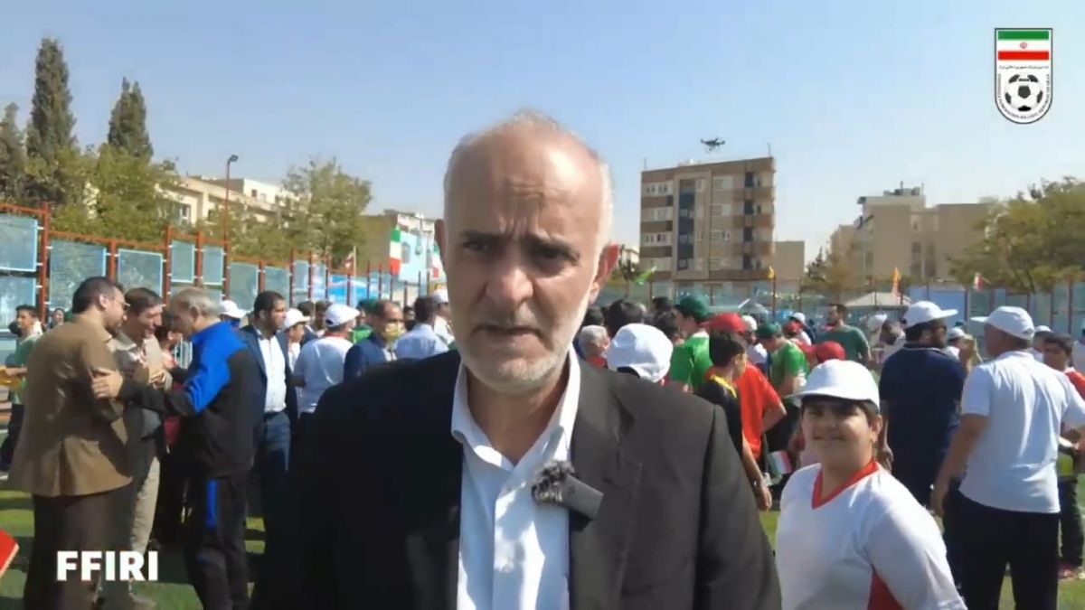 صحبت های نبی نایب رییس فدراسیون فوتبال در مراسم هفته تربیت بدنی